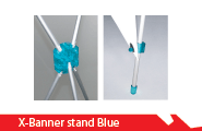 Мобильная конструкция X-Banner stand Blue